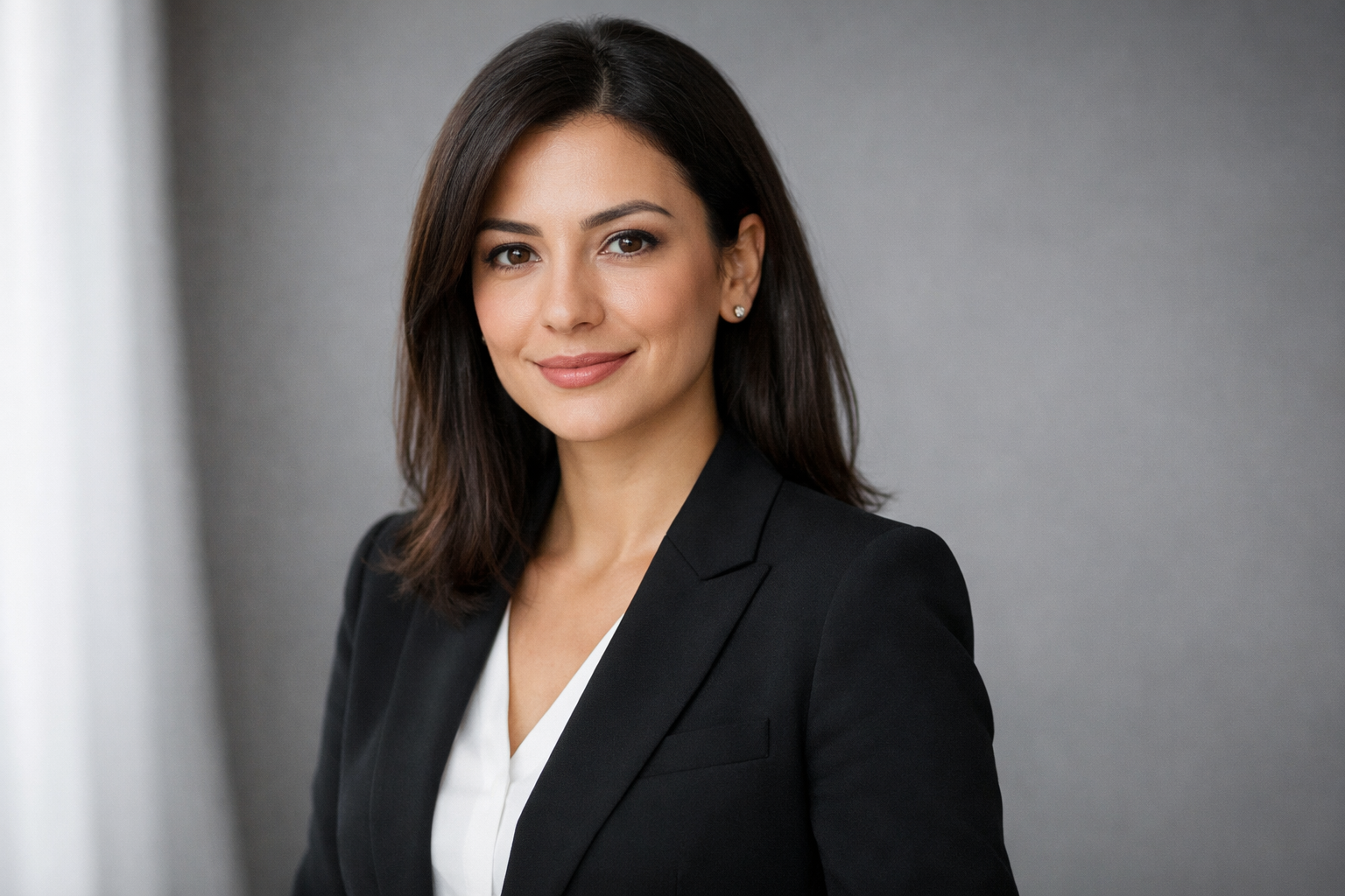 Stüdyo ışığında sade bir portre çalışması